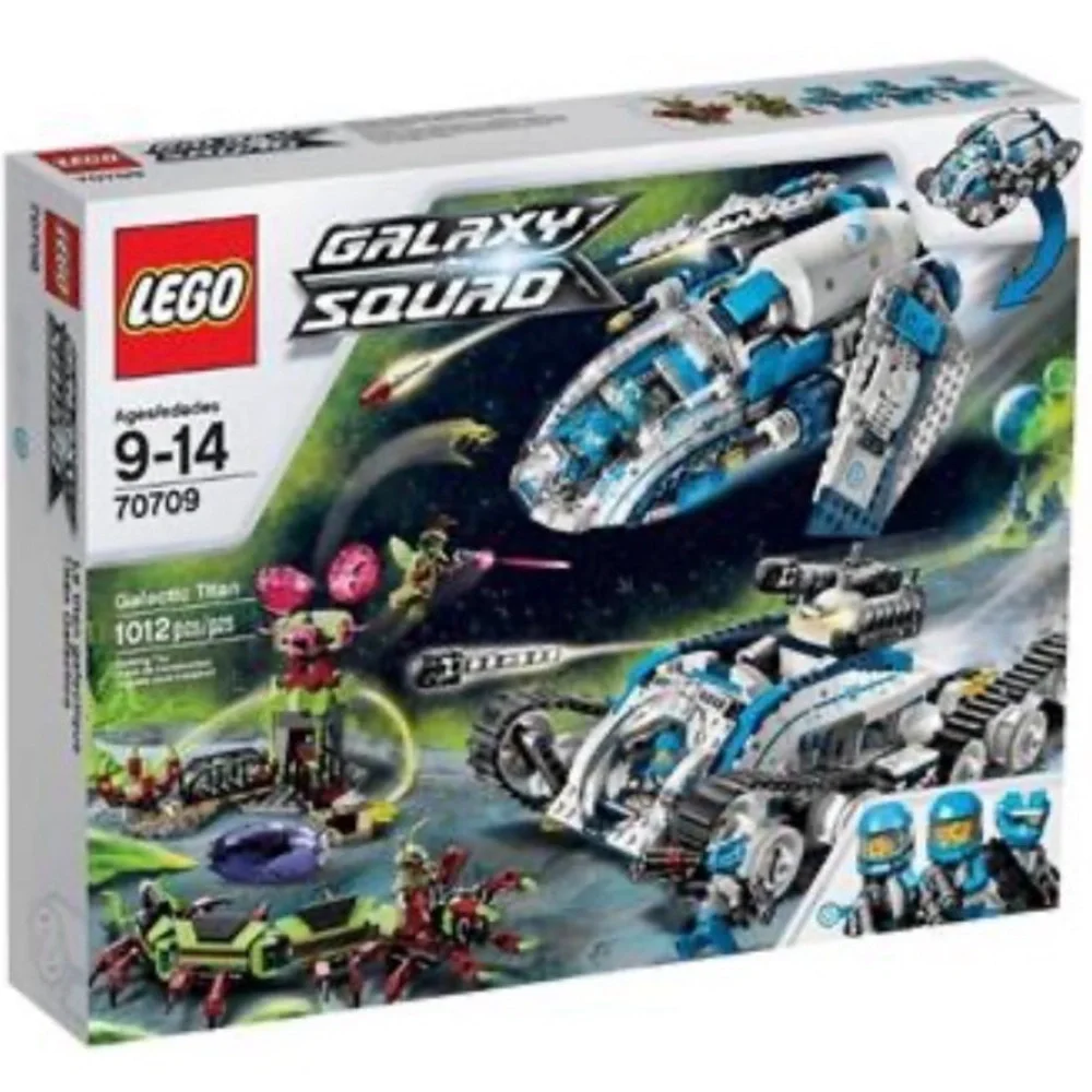 Lego galaxy squad set 70709 Galactic Titan new in sealed box 1012 pieces retired